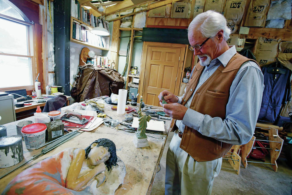 Santa Fe artist reinventing Lady Liberty as symbol for migrants